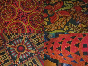 gaudy casino carpet
